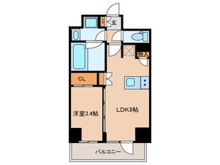 テラス高田馬場ウエストの物件間取画像